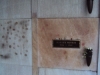 Marilyn Monroe's grave - turned pink with kisses...and next to her will be...Hugh Hefner?