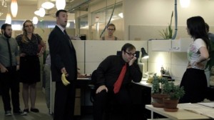Mr. Kong - office party scene