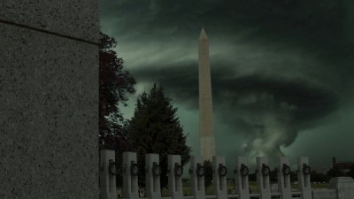 Storm War - Tornado near the Washington Monument