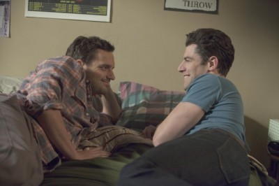 Loved seeing Schmidt pretend to be one of Nick's conquests. He nails it!