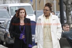 Warehouse 13 - S4 Ep 405 No Pain No Gain (Claudia and Mrs. Frederic) Warehouse 13 - S4 Ep 405 No Pain No Gain