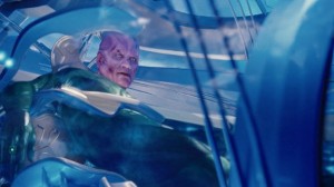 Abin Sur after he crash lands on Earth