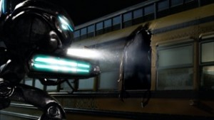 Falling Skies_Ep6 Sanctuary P1_Mechs attack school bus