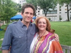 Glenn Howerton and me