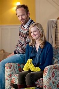 THE BIG C (Season 3) Ep 301 - Thin Ice - Laura Linney as Cathy and John Hickey as Sean