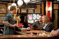 TheBigC_301_1083 Ep 301 - Thin Ice- Laura Linney as Cathy sitting in a pub