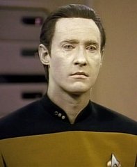 Brent Spiner as Data on Star Trek