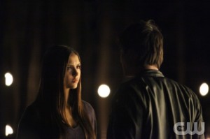 It would have been amazing if Damon's love was the answer to breaking compulsion. Yeah, right.
