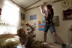 Debbie takes out her anger with a sack full of soap bars. Ouch!