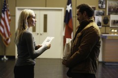 (L-R) Diane Kruger as Detective Sonya Cross, Damien Bichir as Homicide Investigator Marco Ruiz
