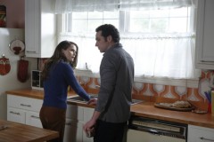 Check out the backsplash, potholders, and brand of dishwasher--more items that lend themselves to the realism of The Americans.