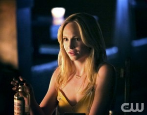 Accola did a great job playing the obsessed/possessed Caroline.