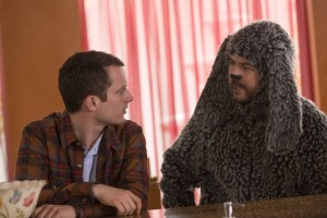 L-R: Elijah Wood as Ryan Newman and Jason Gann as Wilfred