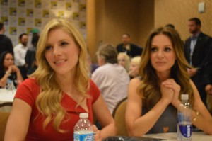 Jessalyn Gilsig joked about how she freaked out a bit when she started working with Daniel Byrne, while trying to maintain a façade of coolness.