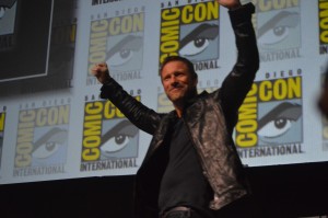 When Aaron Eckhart was asked how Frankenstein rated among all the tough characters he’s played, he rated him an 11 out 10.