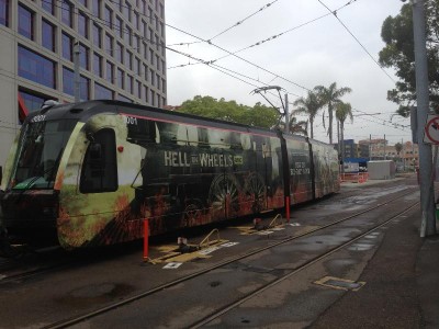 Hell on Wheels locomotive 1 SDCC