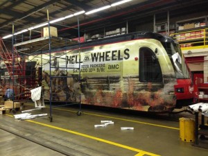Hell on Wheels locomotive 3 SDCC
