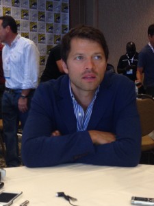 Misha Collins is excited to see Castiel explore the aspects of being human. 