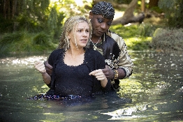 Lafayette has come back from worse things than this. Will he "come to" before Sookie drowns?