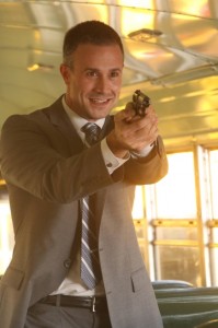 Freddie Prinze, Jr. guest-stars as CIA Agent Danny Beck. 