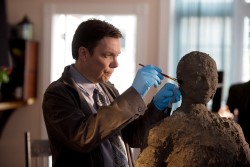 What a job for Haven's Medical Examiner - Christopher Shore as Dr. Lucassi