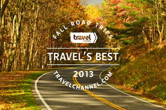 Travels Best seal - Fall Road Trips 2013