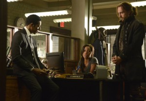 Captain Irving discusses the case of the mysterious little boy who's come to Sleepy Hollow bearing unwanted gifts. Plague? Um, no thank you.