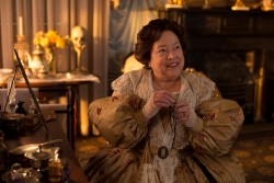 Kathy Bates as Madame LaLaurie. You do not want to get on her bad side...
