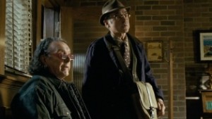 What does Dave think is going to happen if Audrey comes through the door.