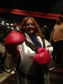 Me Posing for my fight at Grudge Match