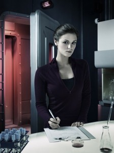  Jordan Hayes as Sarah Jordan -- (Photo by: Justin Stephens/Syfy)