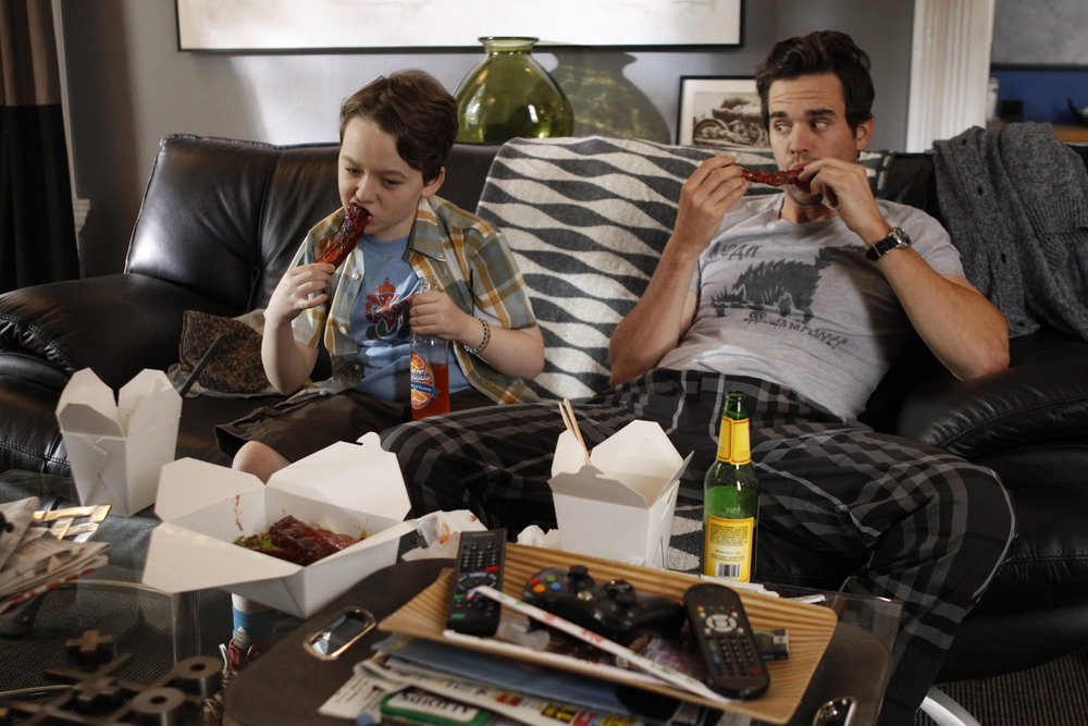 Benjamin Stockham as Marcus and David Walton as Will