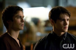 Elena's two favorite boys.