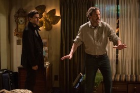 Monroe is actually protecting his parents from Nick...he is a Grimm after all.