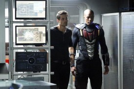Ward (Brett Dalton) and Deathlok (J. August Richards)