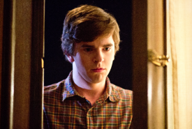 Freddie Highmore as Norman Bates.