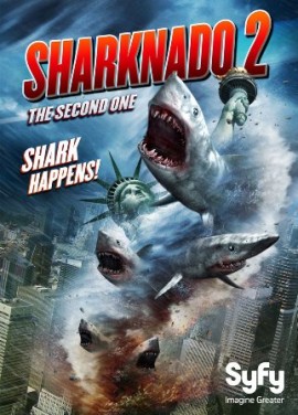 SHARKNADO 2: THE SECOND ONE -- Pictured: "Sharknado 2: The Second One" Key Art -- (Photo by: NBCUniversal)