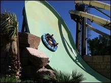 The Tower of Poseidon water slide in Dubai, featured in “Xtreme Waterparks”