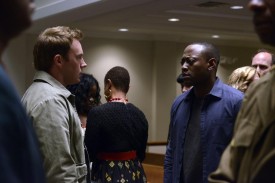 Agent Bellamy (Omar Epps), and Pastor Tom (Mark Hildreth)