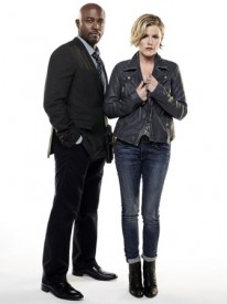 Taye Diggs and Kathleen Robertson