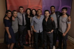 Pictured: (l-r) Daniella Alonso, Ken Leung, Brendan Fehr, Jeananne Goossen, Jill Flint, Robert Bailey Jr., Freddy Rodriguez, JR Lemon, Eoin Macken, "The Night Shift" -- (Photo by: Paul Drinkwater/NBC