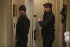Philip and Elizabeth enter Kate's apartment very carefully.
