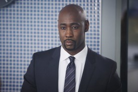 D.B Woodside looking dapper.