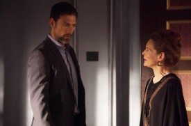 Amira reminds Bassam of his family duties.