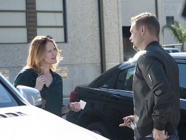 Halloran is Abby's knight-in-shining-armor.