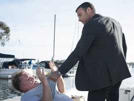 Ray gets what he wants out of a drunken Frank.