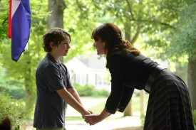 Jacob welcoming a familiar face.