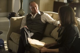 Reddington and Keen having a moment.