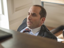 I love the look of disbelief on Lee's face after Ray tosses him over his desk.