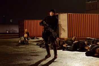 YES! Finally! The strigoi SWAT team led by a strigoi named Quinlan (Stephen McHattie)